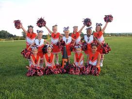 Fredonia  Midget League Cheerleaders